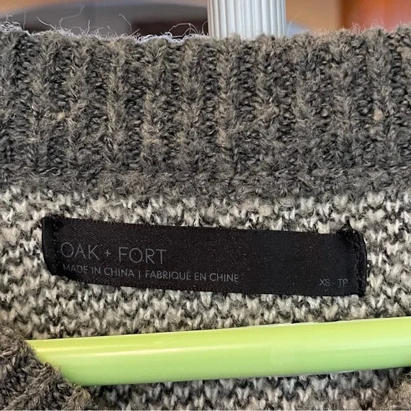 Oak + Fort Abstract Sweater - Picture 7 of 7